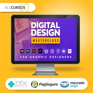 Digital Design Masterclass For Graphic Designers - Lindsay Marsh [Inglês]